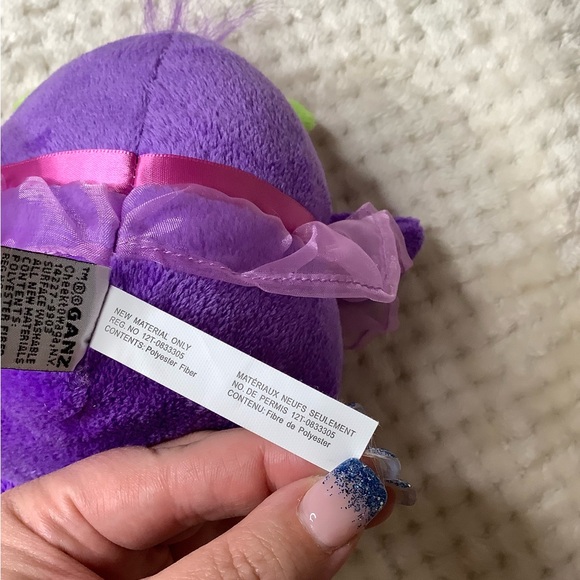 Purple Oogarella Stuffed Animal by GANZ - Picture 8 of 9